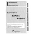 PIONEER CD-VC65 Owners Manual PIONEER CD-VC65 Owners Manual
