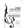 CASIO HZ600 Owners Manual CASIO HZ600 Owners Manual