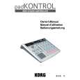 KORG PADKONTROL Owners Manual KORG PADKONTROL Owners Manual