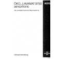 AEG LAV9750 Owners Manual AEG LAV9750 Owners Manual