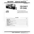 SHARP CDC401T Service Manual SHARP CDC401T Service Manual