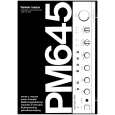 HARMAN KARDON PM645 Owners Manual HARMAN KARDON PM645 Owners Manual