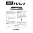 PIONEER PLL70 Owners Manual PIONEER PLL70 Owners Manual