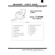 SHARP F-3600M Parts Catalog SHARP F-3600M Parts Catalog