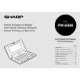 SHARP PWE500 Owners Manual SHARP PWE500 Owners Manual