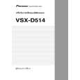 PIONEER VSX-D514-S/NTXJI Owners Manual PIONEER VSX-D514-S/NTXJI Owners Manual