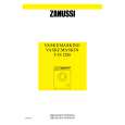 ZANUSSI FJS1286 Owners Manual ZANUSSI FJS1286 Owners Manual