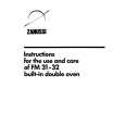 ZANUSSI FM31 Owners Manual ZANUSSI FM31 Owners Manual