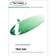 AEG TBG 640 Owners Manual AEG TBG 640 Owners Manual