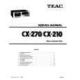 TEAC CX-210 Service Manual TEAC CX-210 Service Manual