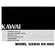 KAWAI DX1900 Owners Manual KAWAI DX1900 Owners Manual