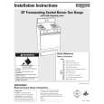 WHIRLPOOL IGS385RS0 Installation Manual WHIRLPOOL IGS385RS0 Installation Manual