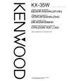 KENWOOD KX35W Owners Manual KENWOOD KX35W Owners Manual
