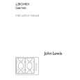 JOHN LEWIS JLBIGH601 Owners Manual JOHN LEWIS JLBIGH601 Owners Manual