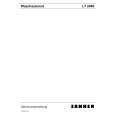 ZANKER LT2040 Owners Manual ZANKER LT2040 Owners Manual
