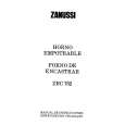 ZANUSSI ZBC762W Owners Manual ZANUSSI ZBC762W Owners Manual