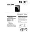 SONY WM-EX21 Service Manual SONY WM-EX21 Service Manual