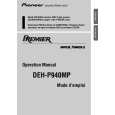 PIONEER DEH-P940MP Owners Manual PIONEER DEH-P940MP Owners Manual