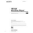 SONY MDXC6500X Owners Manual SONY MDXC6500X Owners Manual