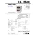 AIWA CX-LEM200 Service Manual AIWA CX-LEM200 Service Manual