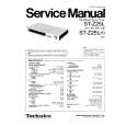 TECHNICS STZ25L/K Service Manual TECHNICS STZ25L/K Service Manual