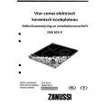 ZANUSSI DCE625X Owners Manual ZANUSSI DCE625X Owners Manual