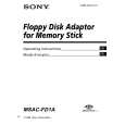 SONY MSAC-FD1A Owners Manual SONY MSAC-FD1A Owners Manual
