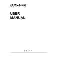 CANON BJC-4000 Owners Manual CANON BJC-4000 Owners Manual