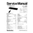 TECHNICS STZ980 Service Manual TECHNICS STZ980 Service Manual