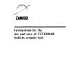 ZANUSSI VCH2004RB Owners Manual ZANUSSI VCH2004RB Owners Manual