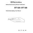 ELECTROLUX EFT929 Owners Manual ELECTROLUX EFT929 Owners Manual