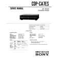 SONY CDP-CA7ES Service Manual SONY CDP-CA7ES Service Manual