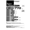 PIONEER DEH610 Service Manual PIONEER DEH610 Service Manual