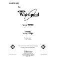 WHIRLPOOL LG7811XPW0 Parts Catalog WHIRLPOOL LG7811XPW0 Parts Catalog