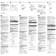 SONY ECMCR120 Owners Manual SONY ECMCR120 Owners Manual