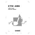 CASIO CTK-481 Owners Manual CASIO CTK-481 Owners Manual