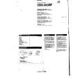 SONY CDX-A15RF Owners Manual SONY CDX-A15RF Owners Manual