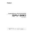 ROLAND SRV-330 Owners Manual ROLAND SRV-330 Owners Manual