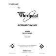 WHIRLPOOL LA5200XTF0 Parts Catalog WHIRLPOOL LA5200XTF0 Parts Catalog
