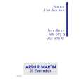 ARTHUR MARTIN ELECTROLUX AW975W Owners Manual ARTHUR MARTIN ELECTROLUX AW975W Owners Manual