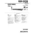 SONY RDR-GX330 Service Manual SONY RDR-GX330 Service Manual