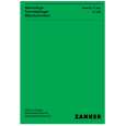 ZANKER KT2090 Owners Manual ZANKER KT2090 Owners Manual