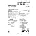 SONY FHB66CD Service Manual SONY FHB66CD Service Manual