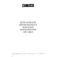ZANUSSI ZFC1604S Owners Manual ZANUSSI ZFC1604S Owners Manual