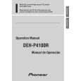 PIONEER DEH-P4100R Owners Manual PIONEER DEH-P4100R Owners Manual