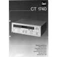 DUAL CT1740 Owners Manual DUAL CT1740 Owners Manual