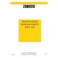ZANUSSI DWS684 Owners Manual ZANUSSI DWS684 Owners Manual