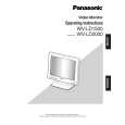 PANASONIC WVLD1500 Owners Manual PANASONIC WVLD1500 Owners Manual