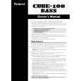 ROLAND CUBE-100 Owners Manual ROLAND CUBE-100 Owners Manual