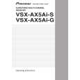 PIONEER VSX-AX5Ai-S Owners Manual PIONEER VSX-AX5Ai-S Owners Manual